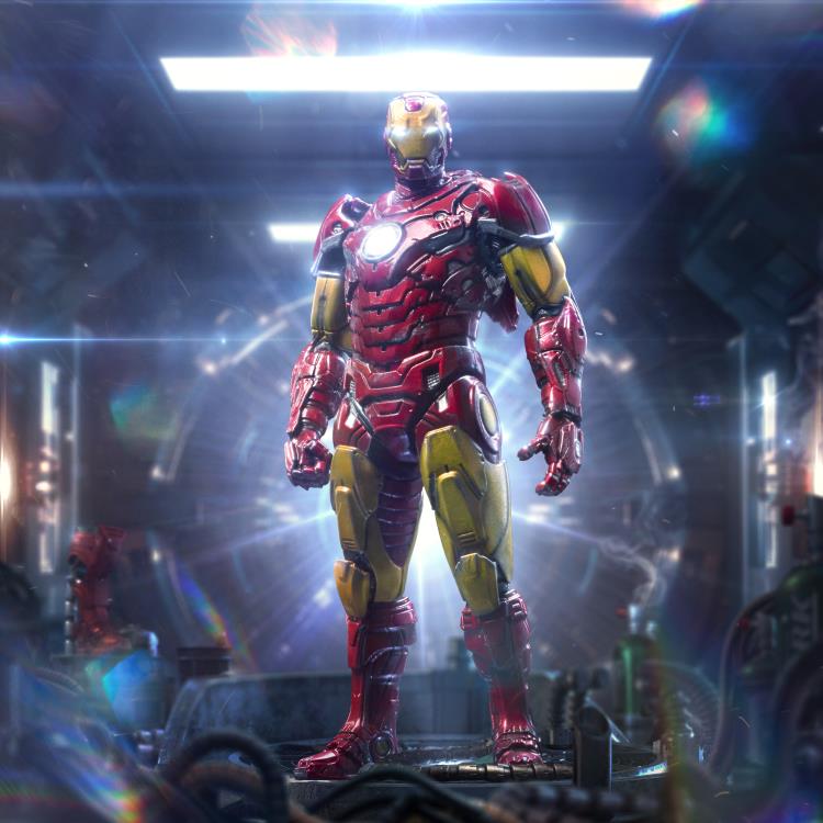 Pre-Order Iron Studios Marvel Iron Man Unleashed Art Scale Statue